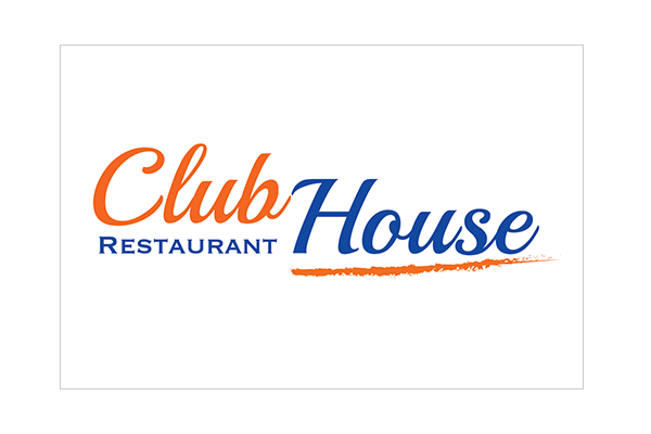 digykan - identité visuelle - Club House Restaurant - logo & carte de visite visuel